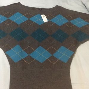 The limited Argyle sweater